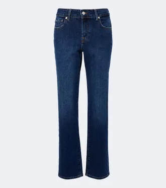 7 For All Mankind Calie straight jeans