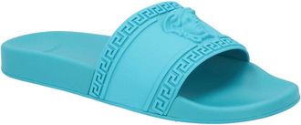 Versace Mens Rubber Palazzo Medusa Pool Slide (Authentic Pre-Loved)