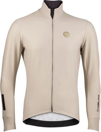 Nalini Stripes Warm Jacket Velojacke f&uuml;r Herren | beige
