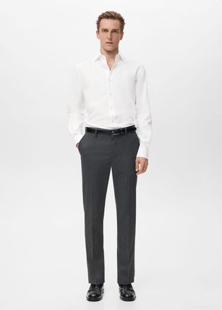 Mango Camicia 100% cotone slim-fit bianco - Uomo - XXL - MANGO MAN