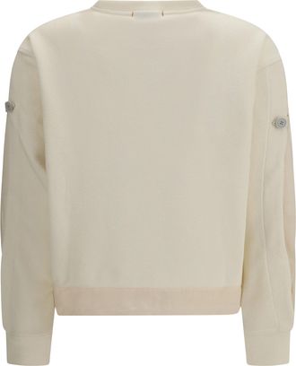 Parajumpers Womens Reona Sweatshirt Moonbeam Polyester; Cotton; Polyamide Sweatshirts Sweater