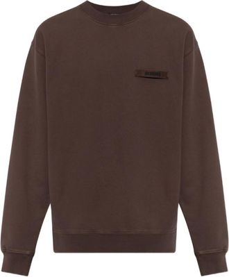 Jacquemus Brown Crew Neck Sweatshirt