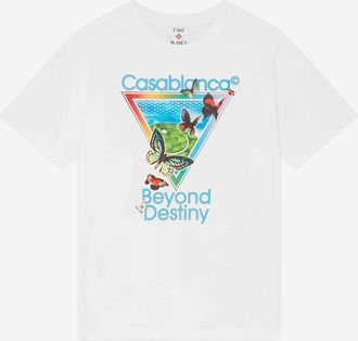 Casablanca Camiseta Casablanca De Algod&oacute;n Con Logo