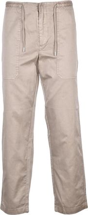 Replay Taupe Straight-Leg Pants