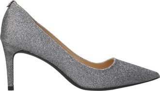 Michael Kors Stijlvolle Alina Flex Lederen Pumps - Dames - Pumps - Grijs - 36 EU - Leer - Schoenen