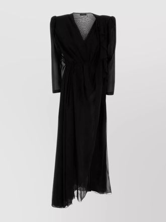 Balenciaga silk maxi dress