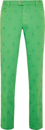 Philipp Plein Broek Pasvorm Chinos Skull