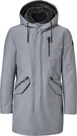 Porsche Design Mens 3-In-1 Parka Jacket In Grey Violet/black