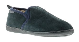 Hush Puppies Hush puppies arnold leren heren pantoffels marineblauw