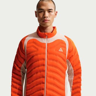 Nike Mens Nike ACG Lava Loft Therma-FIT Jacket in Orange | IO9132-819