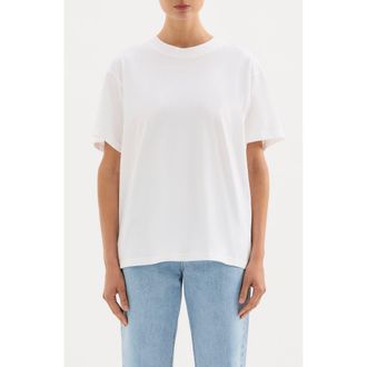 Nude Lucy Boyfriend Tee in White at Nordstrom, Size X-Large