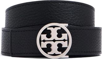 Tory Burch Lederen Riem - Dames - Riemen - Zwart - M - Accessoires