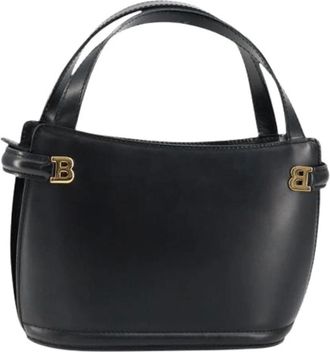 Bally Pre-owned Handbags, female, Black, Size: ONE SIZE Pre-owned Leather Handbag