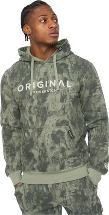 Crosshatch Heren Bardon Hoodie (Olijf)