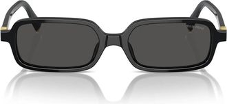 Miu Miu Sunglasses Mu11 Z 16 K5 S0 Black/Dark Gray Women