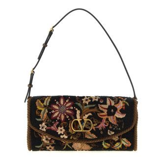 Valentino Garavani Small DeVain Shoulder Bag - female - Valentino Garavani - Shoulder Bags - Multicolor - ONE SIZE - Bags