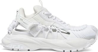 Versace Slippers - Dames - Sneakers - Wit - 36 1/2 EU - Schoenen