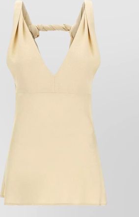 ARMARIUM livia v-neck twisted-strap blouse