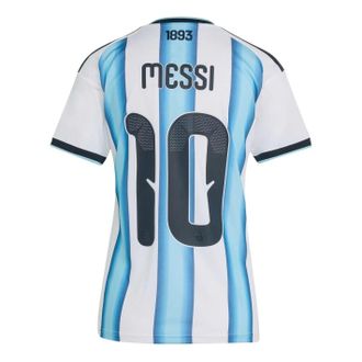 adidas (WMNS) adidas Lionel Messi Argentina 2026 Home Jersey Asia Sizing White Icey Blue Light Blue KH3943
