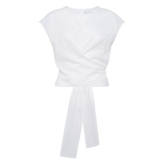 Tela Sleeveless Tops, female, White, Size: XS Marlon Top