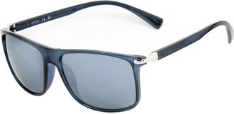 Guess Smoke Mirror Rectangular Mens Sunglasses GO00017 90C 57