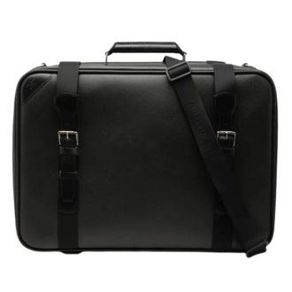 Louis Vuitton Tweedehands leren Louis Vuitton tassen - Dames - Pre-owned - Zwart - Maat: ONE Size Leer