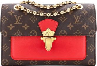 Louis Vuitton Victoire Handbag Monogram Canvas and Leather shoulder bag - Bruin
