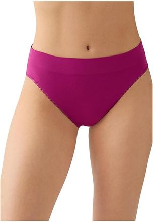 Wacoal B-Smooth High-Cut Brief 834175 Womens Underwear Berry Fizz : 2XL, Cotton/Nylon/Spandex
