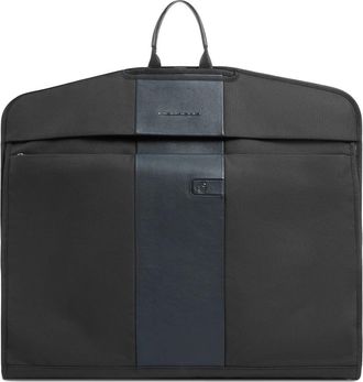 Piquadro Opvouwbare Kledingtas - Heren - Accessoires - Zwart - ONE Size - Leer - Accessoires