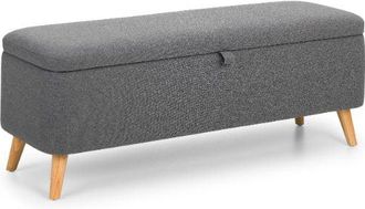 Julian Bowen Astrid Blanket Box 1.2m Grey - Julian Bowen | TJ Hughes