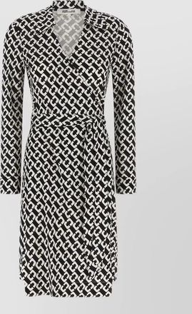 Diane Von F&uuml;rstenberg printed midi dress