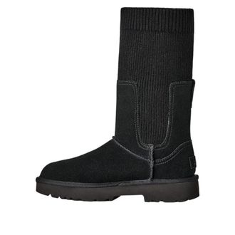 UGG (WMNS) UGG Marais Knit Chelsea Snow Boots Black 1171573-BLK