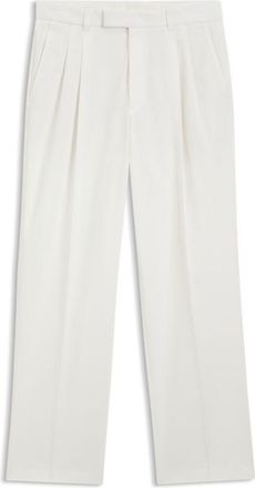 BOSS Relaxed-fit pants in stretch cotton