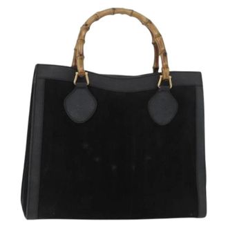 Gucci Pre-owned Vintage Tote Bag - Dames - Vintage Handtas - Zwart - ONE Size - Vintage