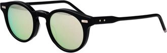 Thom Browne unisex, Accessoires, Zwart, Maat: 45 MM