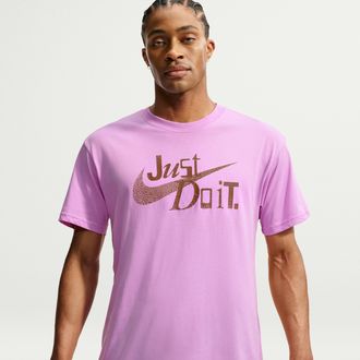 Nike Mens Nike Sportswear T-Shirt in Purple | IH1375-503
