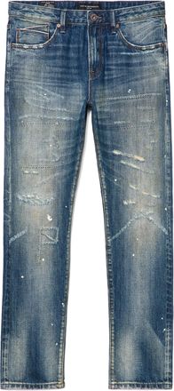 Cult of Individuality Rocker Slim Straight 602 Jeans In Baltic