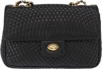 Bally Pre-owned Leren Schoudertas - Dames - Vintage Schoudertas - Zwart - ONE Size - Leer - Vintage