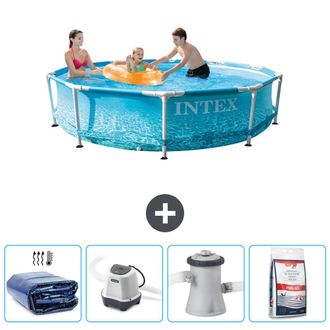 Intex Piscina Con Estructura Redonda - 305x76 Cm - 7-piezas Scb54