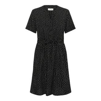 Cream CRTiah Jurk - Dames - Jurken - Zwart - Maat: 2XL Leer