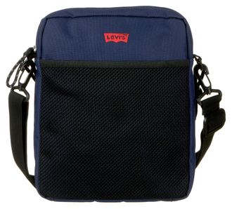 Levi's Umh&auml;ngetasche LEVIS Dual Strap North-South Crossbody, Damen, Gr. B/H/T: 21,5cm x 26,5cm x 4,5cm, blau (navy), Polyester, Taschen Umh&auml;ngetasche, mit ab