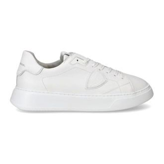 Philippe Model Sneakers, male, White, Size: 12 US Temple Sneakers