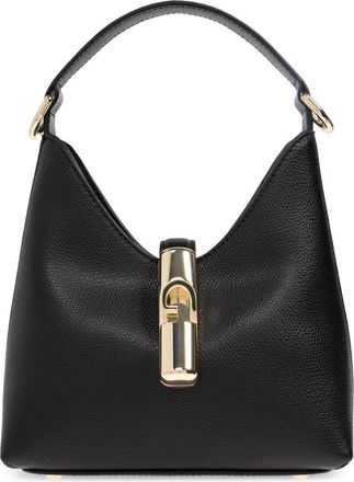 Furla Iride Mini Handbag - Dames - Handtassen - Zwart - ONE Size - Leer - Tassen