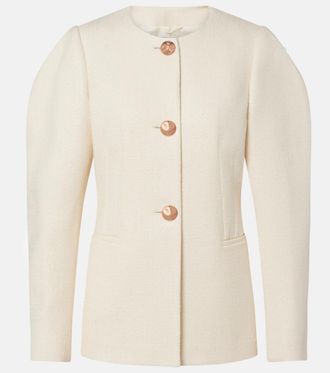 Gabriela Hearst Daelan silk and wool blazer