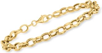 Canaria Canaria 5mm 10kt Yellow Gold Cable Chain Bracelet