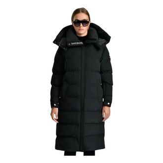 Sandbanks Haven Oversized Long Puffer Jacket - female - Sandbanks - Down Coats - Black - XS - Coats