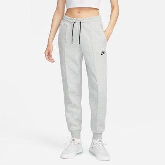 Nike Womens NSW Tech Fleece MR Joggers - Black/Grey Size XXL