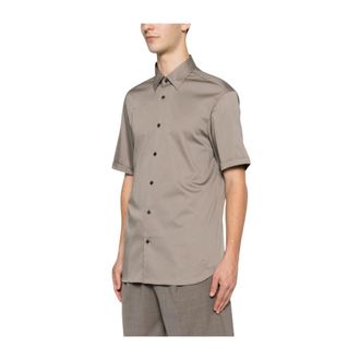 Emporio Armani Hombre, Camisas, Gris, Talla: S