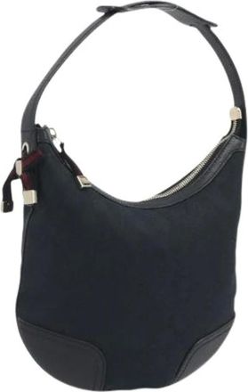 Gucci Pre-owned Borsa a Spalla Vintage GG Canvas - - Pre-owned - Donna - Nero - ONE SIZE
