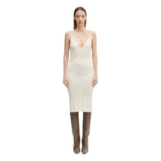 Rick Owens Donna, Abiti, Beige, M, new